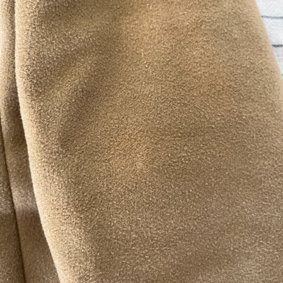 Aritzia Babaton Wool/Cashmere Blend Camel Pea Coat - Picture 6 of 7